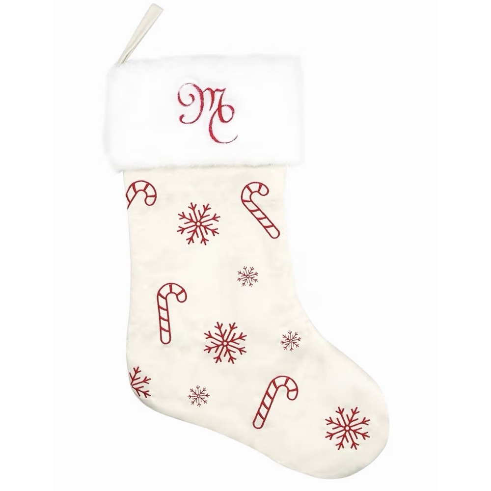 Mariah Carey Official Christmas Satin Embroidered‎ Stocking